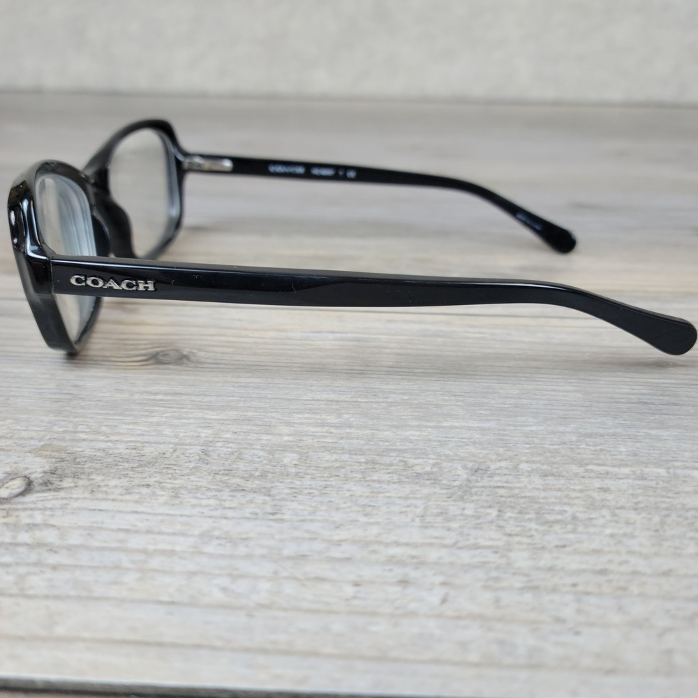 Coach Eyeglass Frames HC 6097 Women 5002 Black Full Rim 52-18-135 - Picture 4 of 13